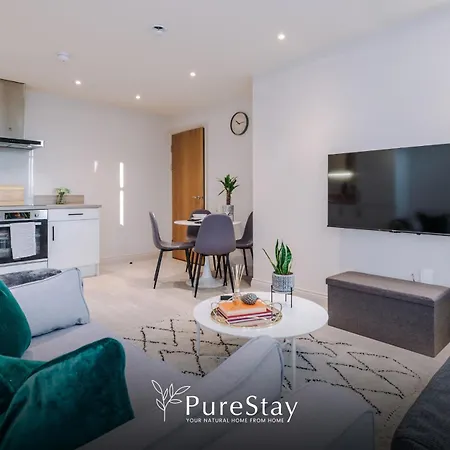 Business 1-bedroom Flat With 2 Beds & Sofa Bed By Purestay Apartment