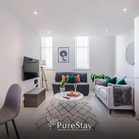 Business 1-bedroom Flat With 2 Beds & Sofa Bed By Purestay 公寓 *