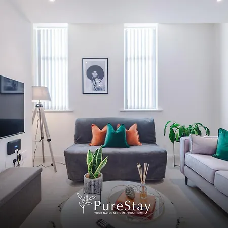 Business 1-bedroom Flat With 2 Beds & Sofa Bed By Purestay Apartment