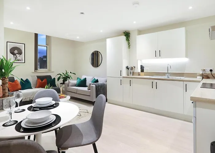 Appartement Business 1-bedroom Flat With 2 Beds & Sofa Bed By Purestay Leeds (West Yorkshire)