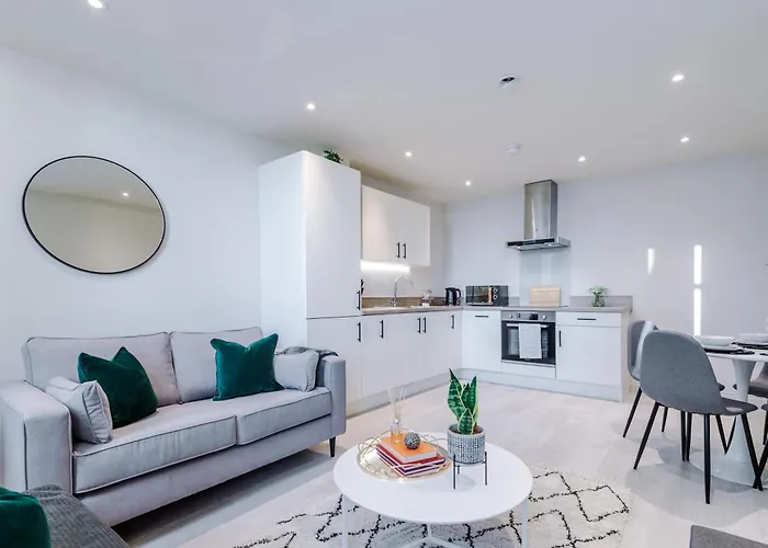 Business 1-bedroom Flat With 2 Beds & Sofa Bed By Purestay Apartment Leeds (West Yorkshire)