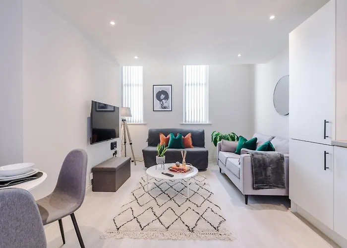 Appartement Business 1-bedroom Flat With 2 Beds & Sofa Bed By Purestay *