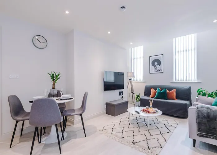 Appartement Business 1-bedroom Flat With 2 Beds & Sofa Bed By Purestay Leeds (West Yorkshire)