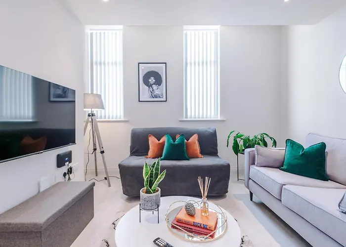 Business 1-bedroom Flat With 2 Beds & Sofa Bed By Purestay Apartment Leeds (West Yorkshire)