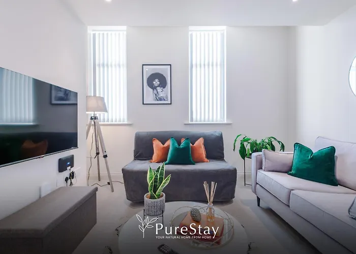 Business 1-bedroom Flat With 2 Beds & Sofa Bed By Purestay Apartment